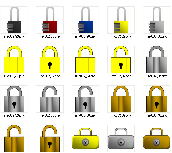 錠前のイラスト 画像 フリー素材 無料素材のdigipot