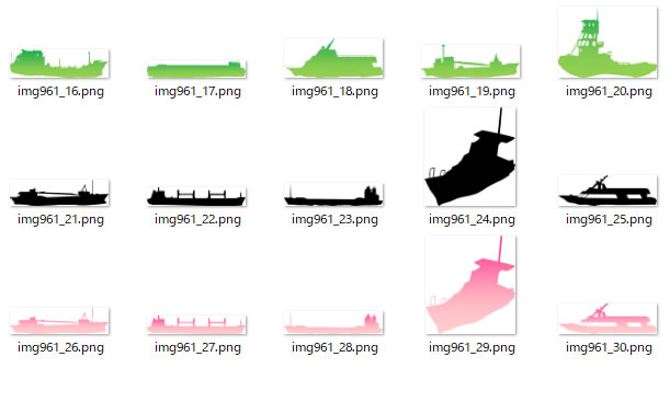 タンカー 客船 運搬船のシルエット Png形式画像 フリー素材 無料素材のdigipot