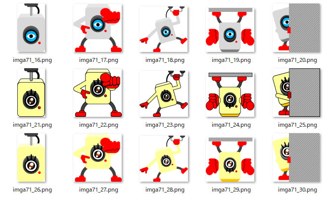 キャラクター風監視カメラのイラスト 画像 フリー素材 無料素材のdigipot