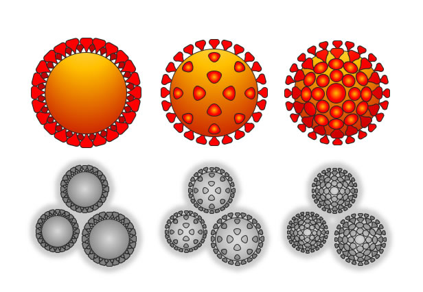 コロナウイルスのイラスト Png形式画像 フリー素材 無料素材のdigipot